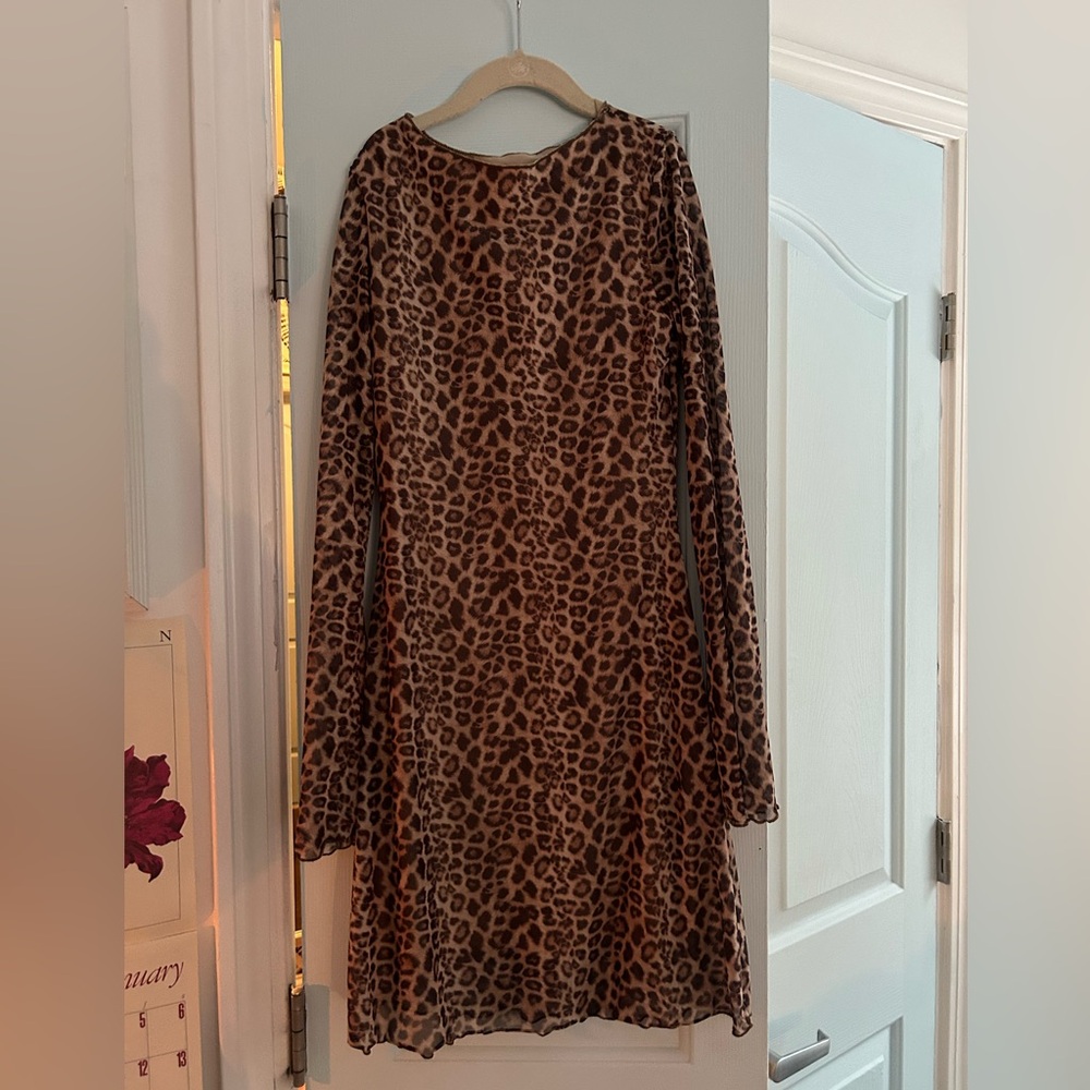 Cheetah dress